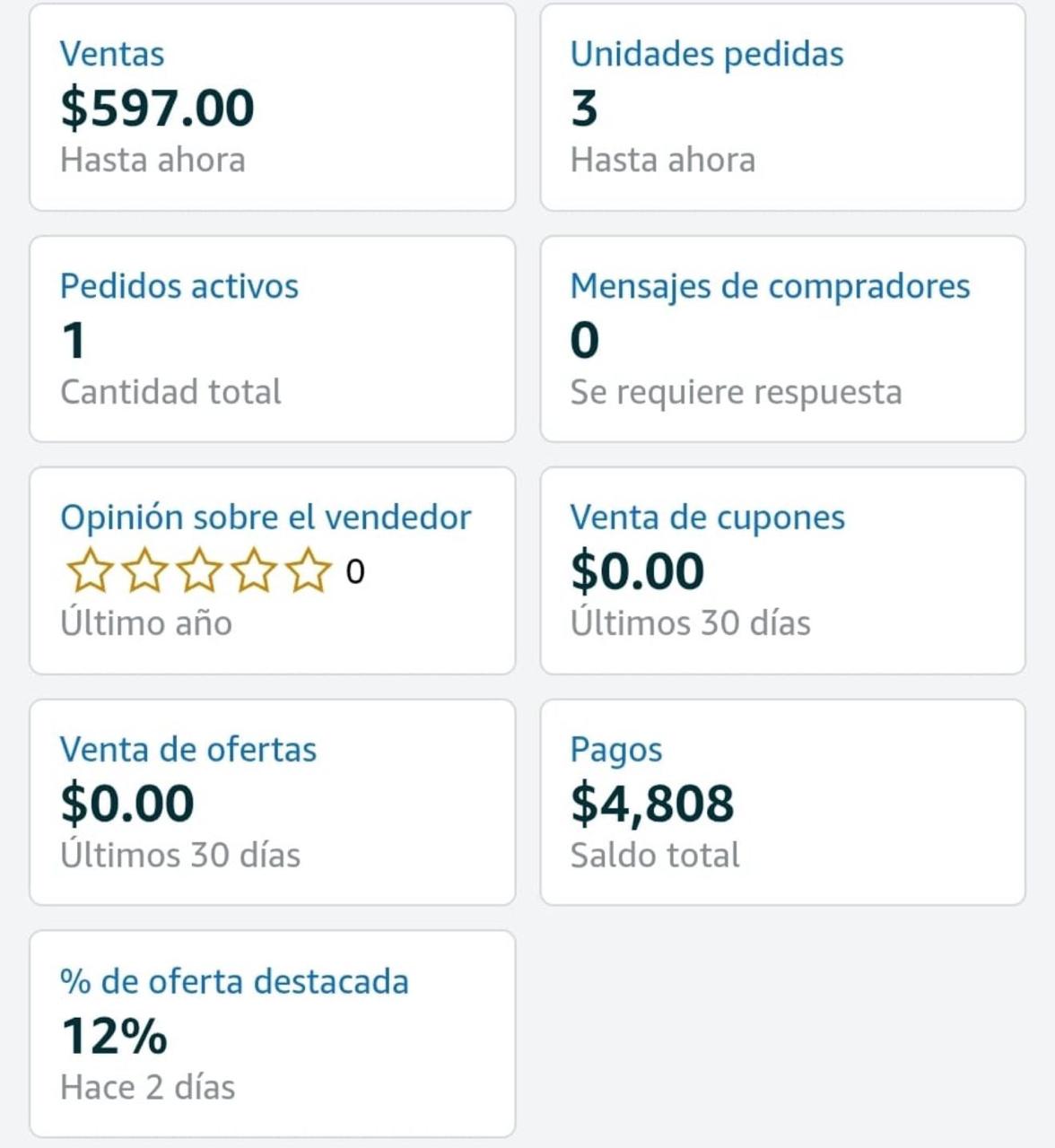 Captura de venta de alumno: $597 en ventas y $4,808 de saldo en pagos